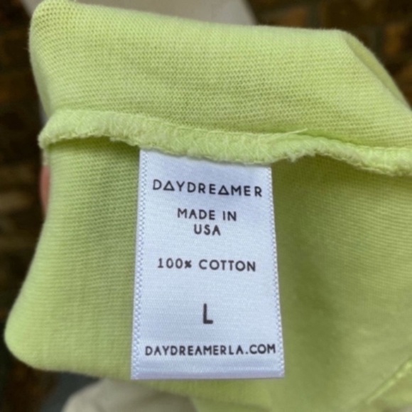 DAYDREAMER LA lotus YIN YANG WEEKEND Womens TEE Shirt Size Large NEW 90s 00s. - Picture 6 of 6